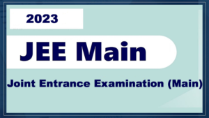 Joint Entrance Examination (Main)